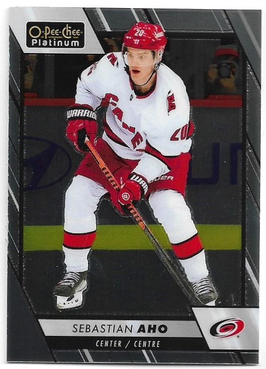 SEBASTIAN AHO 23-24 UD O-Pee-Chee OPC Platinum