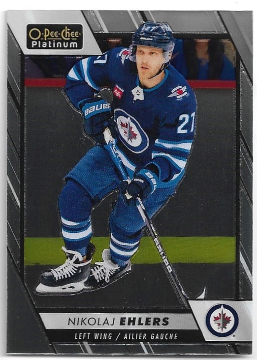 NIKOLAJ EHLERS 23-24 UD O-Pee-Chee OPC Platinum