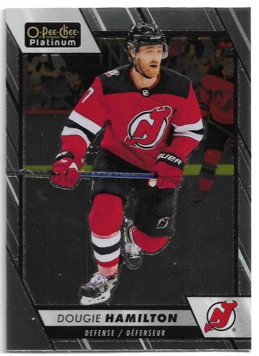 DOUGIE HAMILTON 23-24 UD O-Pee-Chee OPC Platinum
