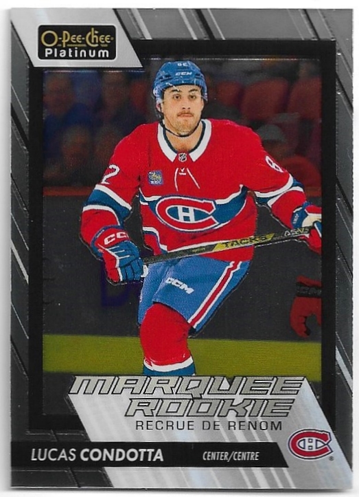 Marquee Rookie LUCAS CONDOTTA 23-24 UD O-Pee-Chee OPC Platinum