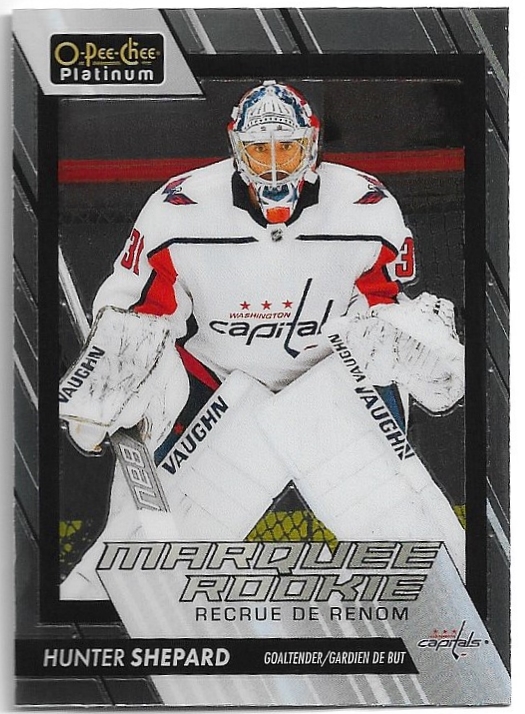 Marquee Rookie HUNTER SHEPARD 23-24 UD O-Pee-Chee OPC Platinum