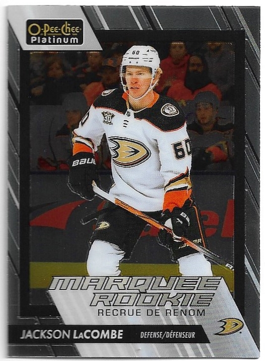 Marquee Rookie JACKSON LACOMBE 23-24 UD O-Pee-Chee OPC Platinum