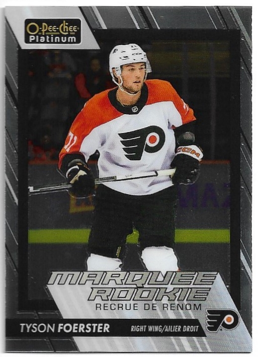 Marquee Rookie TYSON FOERSTER 23-24 UD O-Pee-Chee OPC Platinum