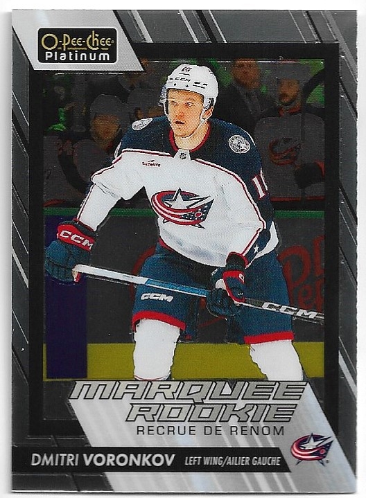 Marquee Rookie DMITRI VORONKOV 23-24 UD O-Pee-Chee OPC Platinum
