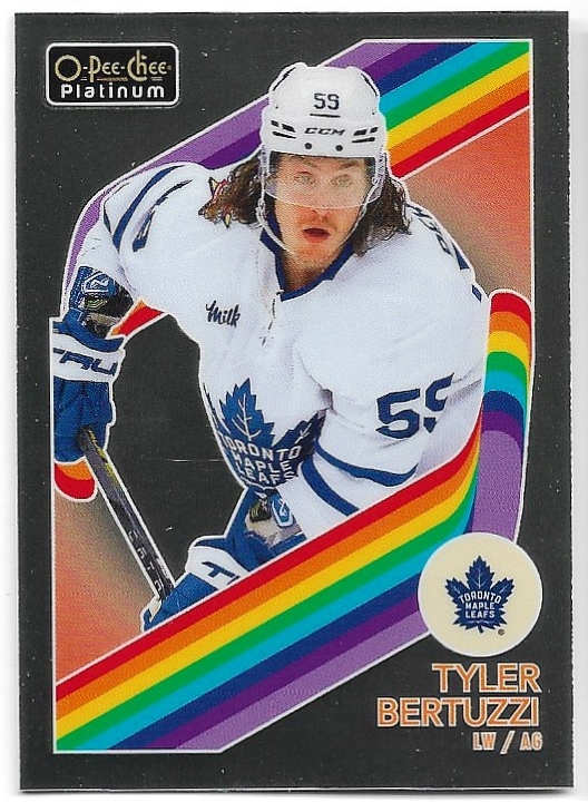 Retro TYLER BERTUZZI 23-24 UD O-Pee-Chee OPC Platinum
