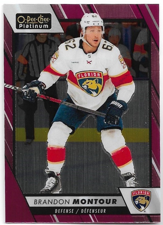 Matte Pink BRANDON MONTOUR 23-24 UD O-Pee-Chee OPC Platinum