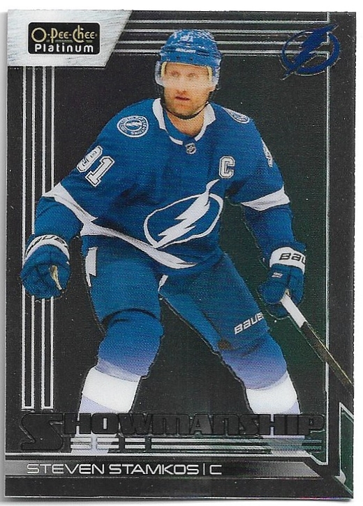 Showmanship STEVEN STAMKOS 23-24 UD O-Pee-Chee OPC Platinum