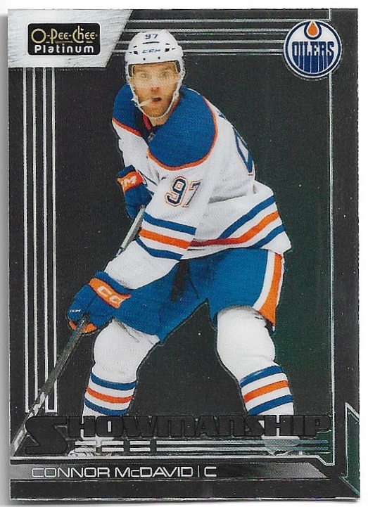 Showmanship CONNOR MCDAVID 23-24 UD O-Pee-Chee OPC Platinum