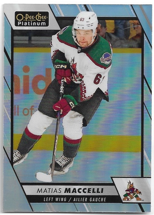 Rainbow MATIAS MACCELLI 23-24 UD O-Pee-Chee OPC Platinum