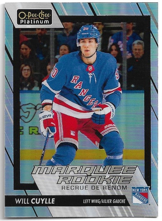 Rainbow Marquee Rookie WILL CUYLLE 23-24 UD O-Pee-Chee OPC Platinum