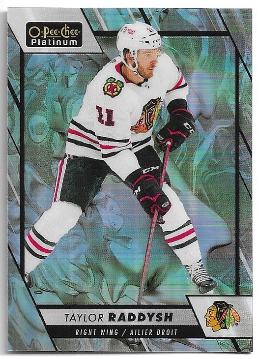 Liquid Metal TAYLOR RADDYSH 23-24 UD O-Pee-Chee OPC Platinum /399