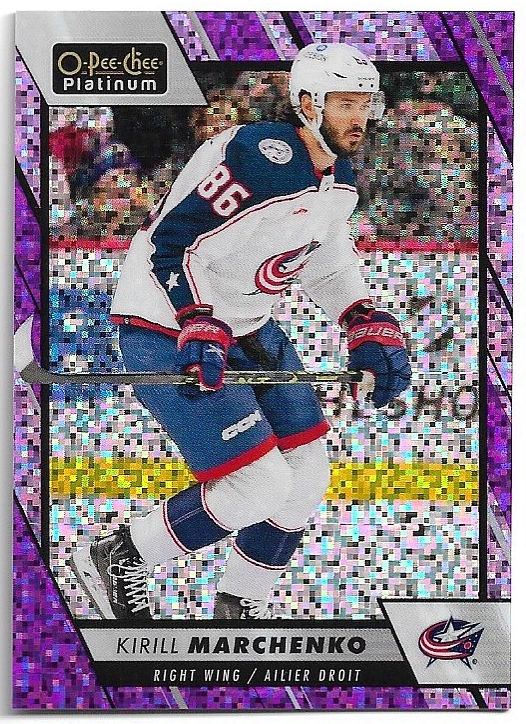 Violet Pixels KIRILL MARCHENKO 23-24 UD O-Pee-Chee OPC Platinum /299
