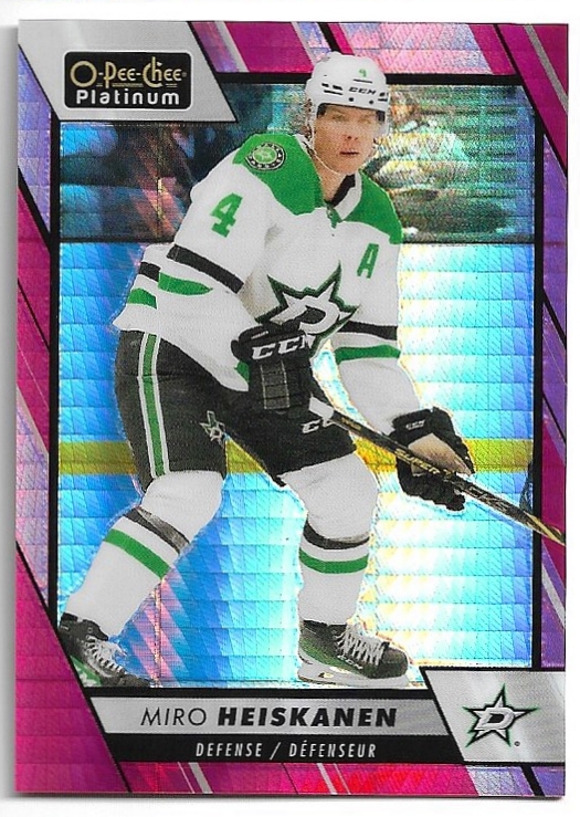 Red Prism MIRO HEISKANEN 23-24 UD O-Pee-Chee OPC Platinum /199