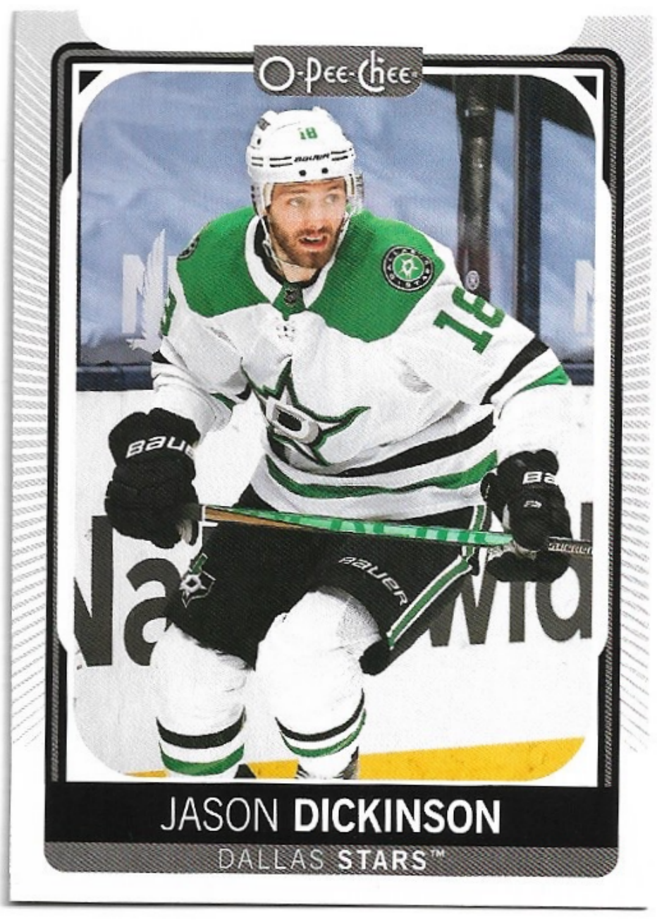 JASON DICKINSON 21-22 UD O-Pee-Chee OPC
