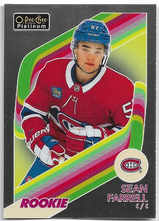 Rookie Retro SEAN FARRELL 23-24 UD O-Pee-Chee OPC Platinum