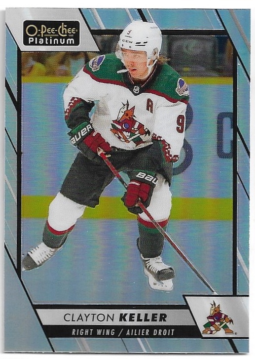 Rainbow CLAYTON KELLER 23-24 UD O-Pee-Chee OPC Platinum