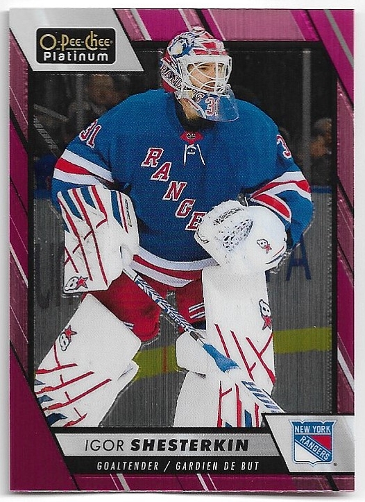 Matte Pink IGOR SHESTERKIN 23-24 UD O-Pee-Chee OPC Platinum