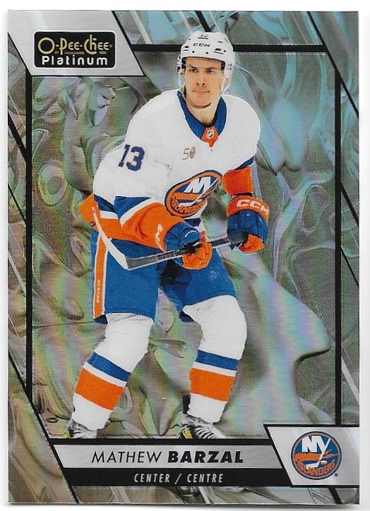 Liquid Metal MATHEW BARZAL 23-24 UD O-Pee-Chee OPC Platinum /399