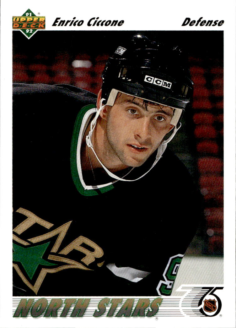 ENRICO CICCONE 91-92 Upper Deck
