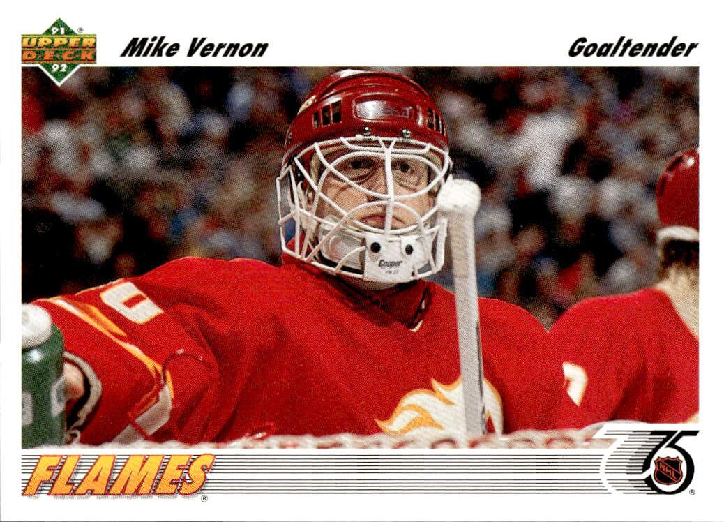 MIKE VERNON 91-92 Upper Deck
