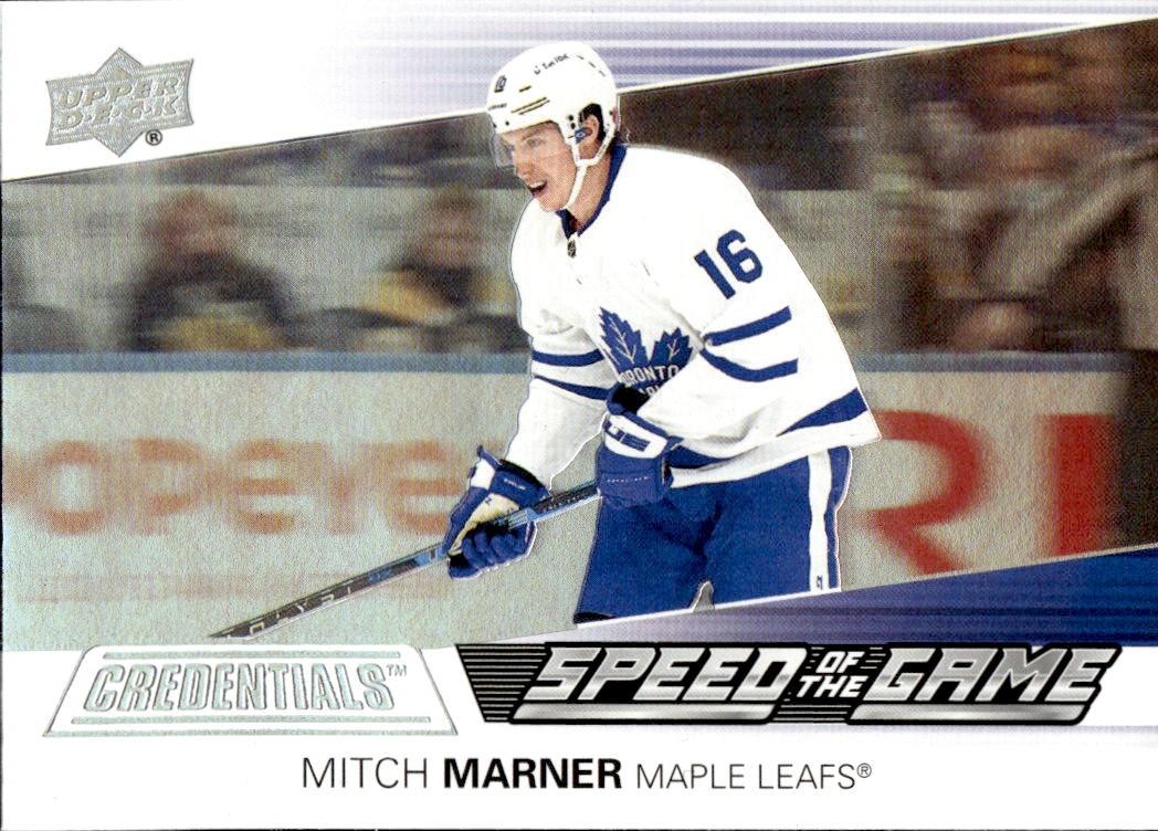 Speed of the Game MITCH MARNER 21-22 UD Credentials