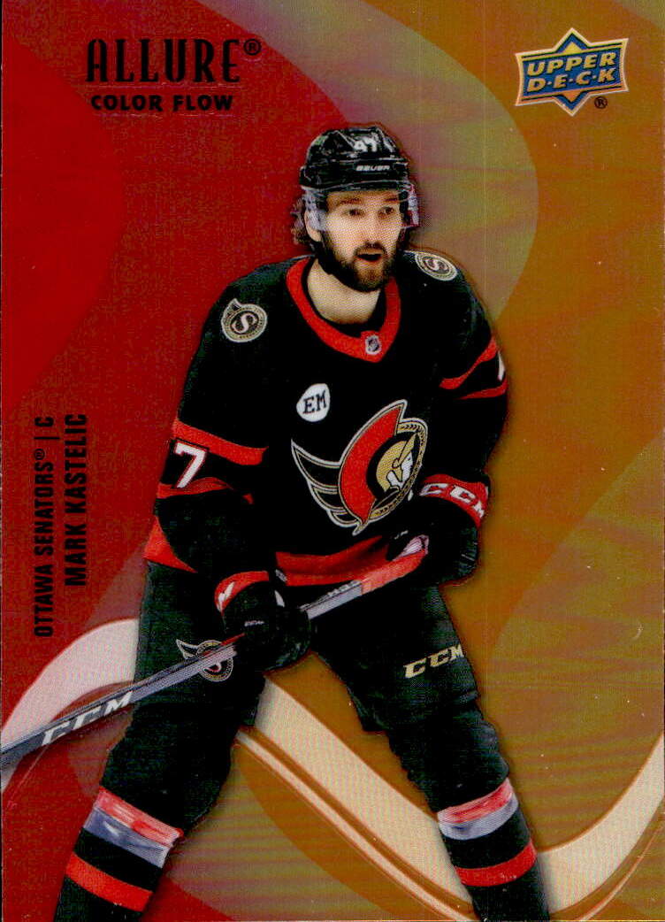 Rookie Red-Orange Color Flow MARK KASTELIC 22-23 UD Allure