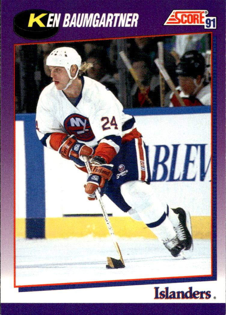 KEN BAUMGARTNER 91-92 Score American