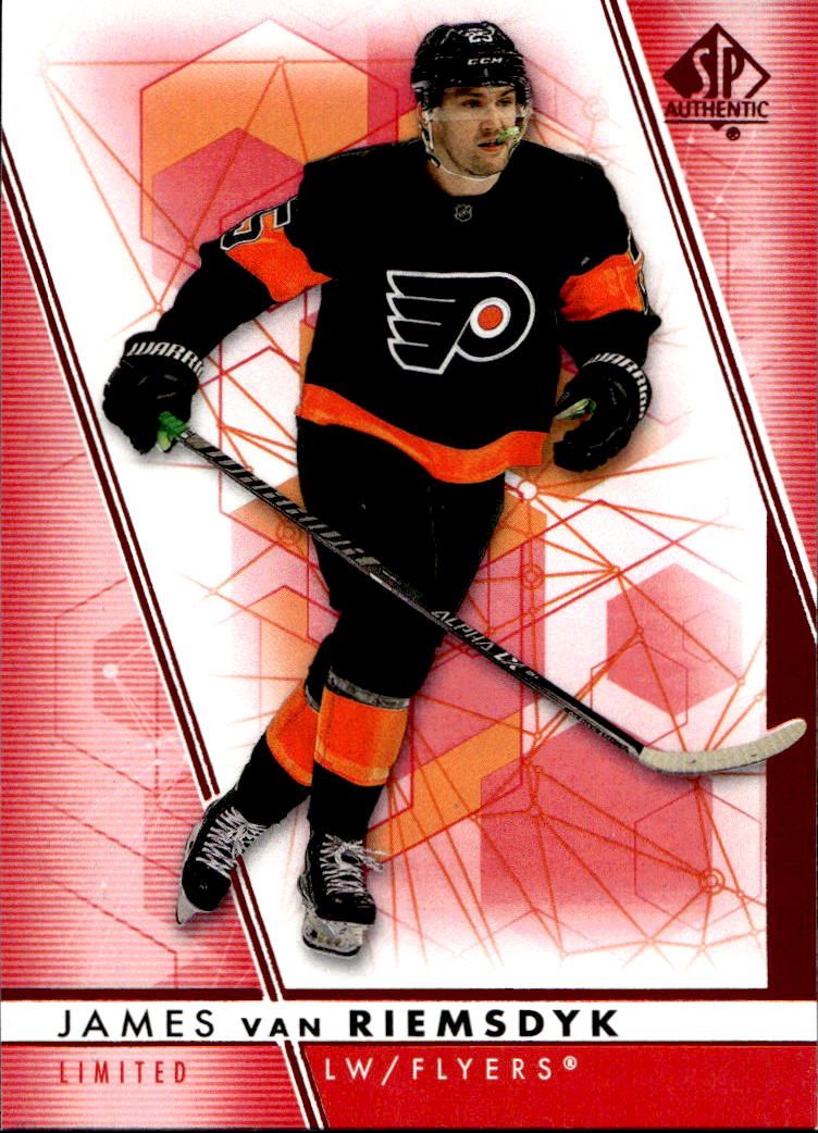 Limited Red JAMES VAN RIEMSDYK 22-23 UD SP Authentic