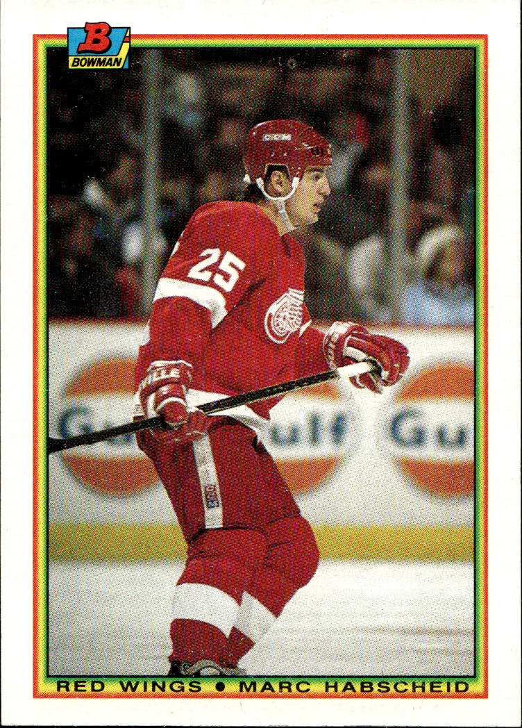 MARC HABSCHEID 90-91 Topps Bowman