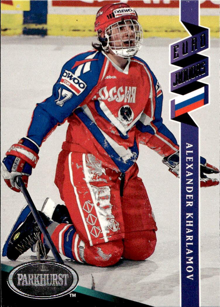 Euro Juniors ALEXANDER KHARLAMOV 93-94 Parkhurst