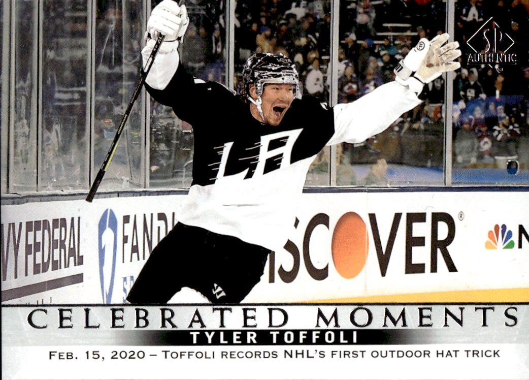 Celebrated Moments TYLER TOFFOLI 20-21 UD SP Authentic
