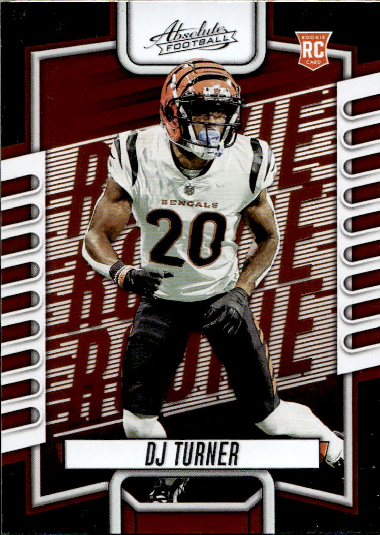 Rookie DJ TURNER 2023 Panini Absolute Football
