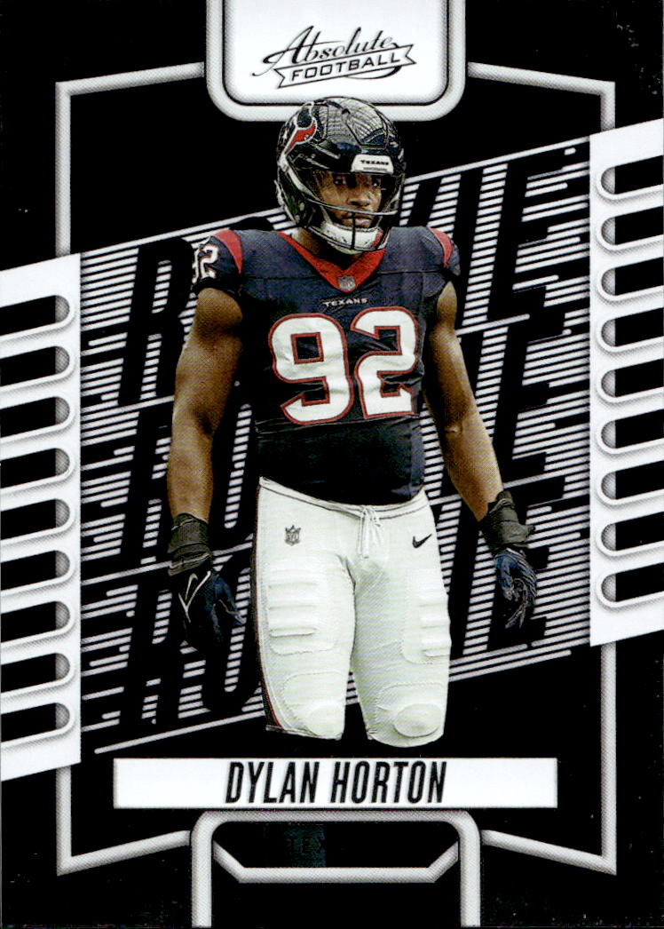 Rookie DYLAN HORTON 2023 Panini Absolute Football