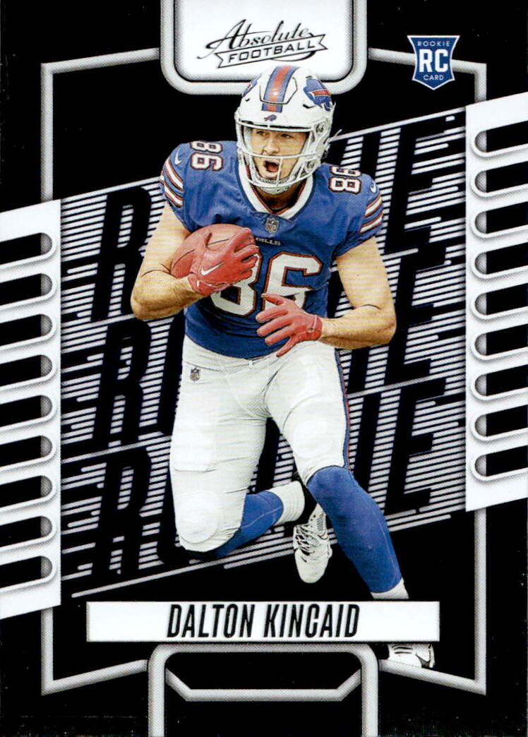 Rookie DALTON KINCAID 2023 Panini Absolute Football