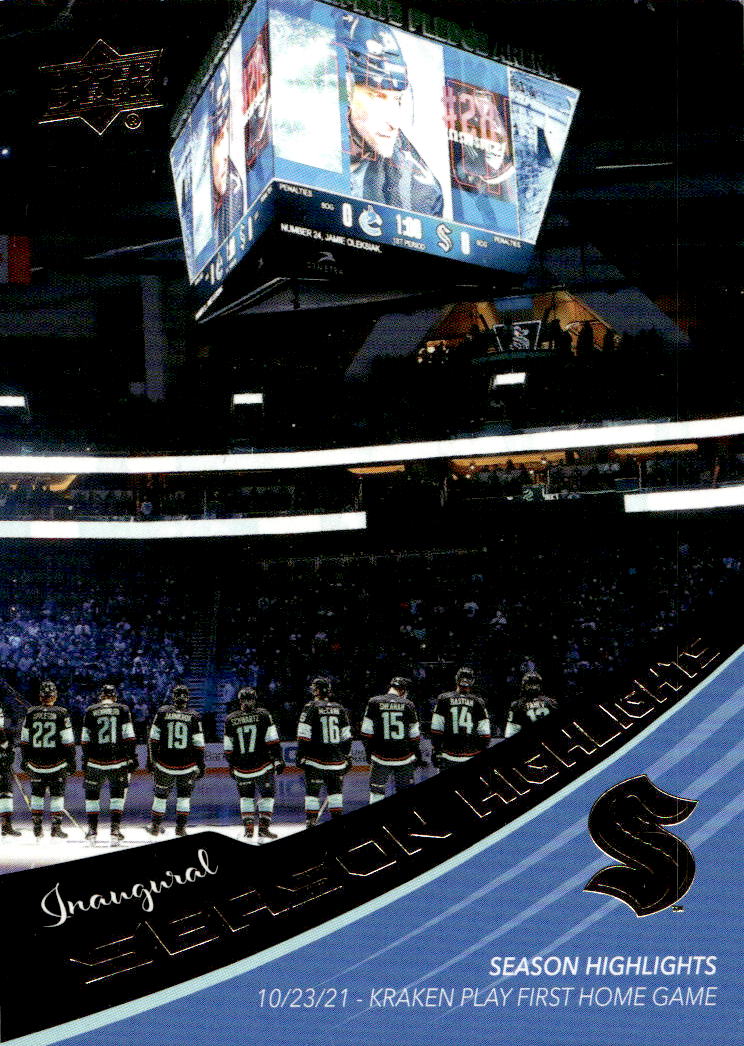 Gold Season Highlights FIRST HOME GAME 21-22 UD Seattle Kraken