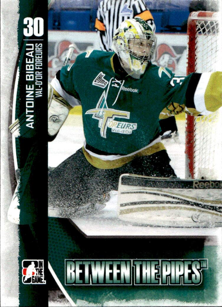 ANTOINE BIBEAU 13-14 In the Game Between the Pipes