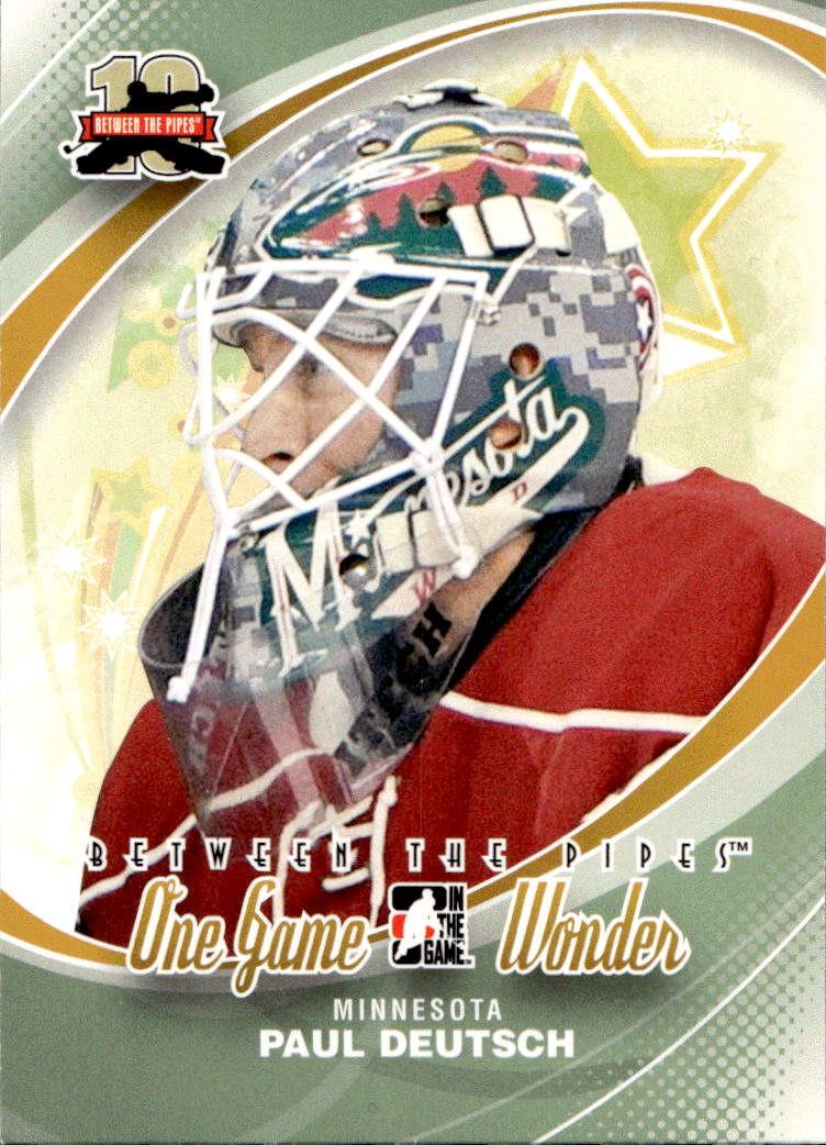 One Game Wonder PAUL DEUTSCH 11-12 In the Game Between the Pipes