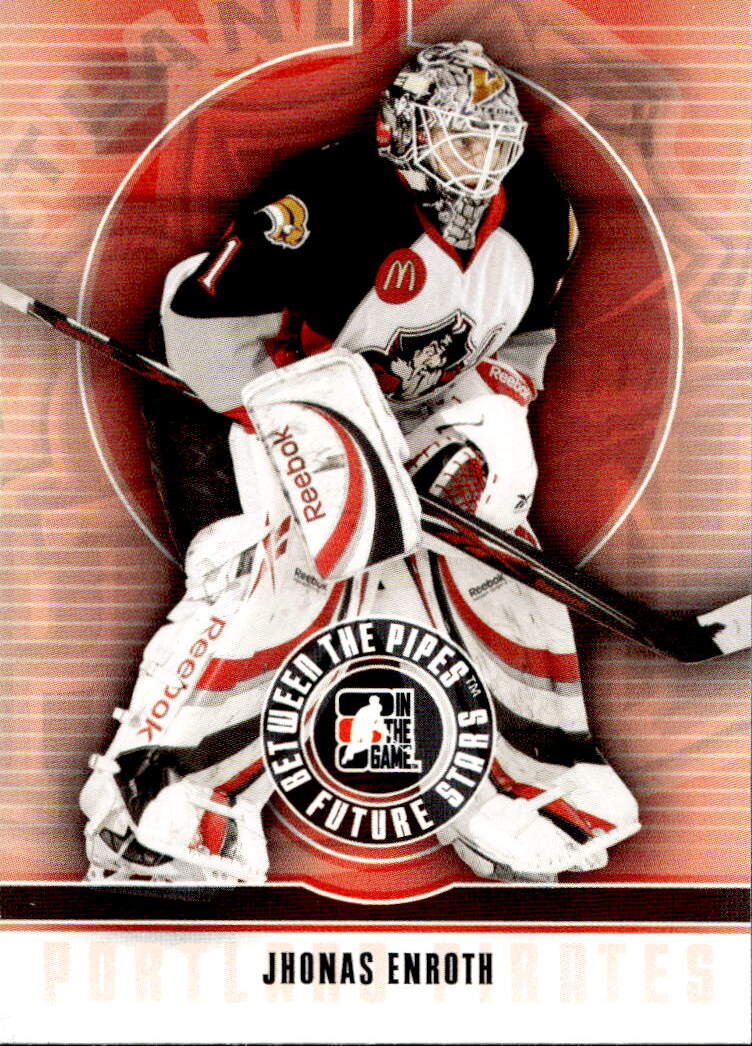 JHONAS ENROTH 08-09 In the Game Between the Pipes