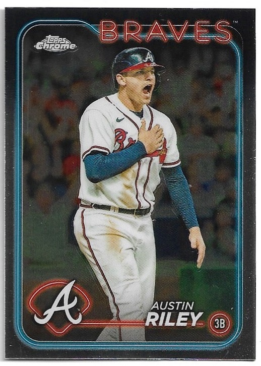 AUSTIN RILEY 2024 Topps Chrome Baseball
