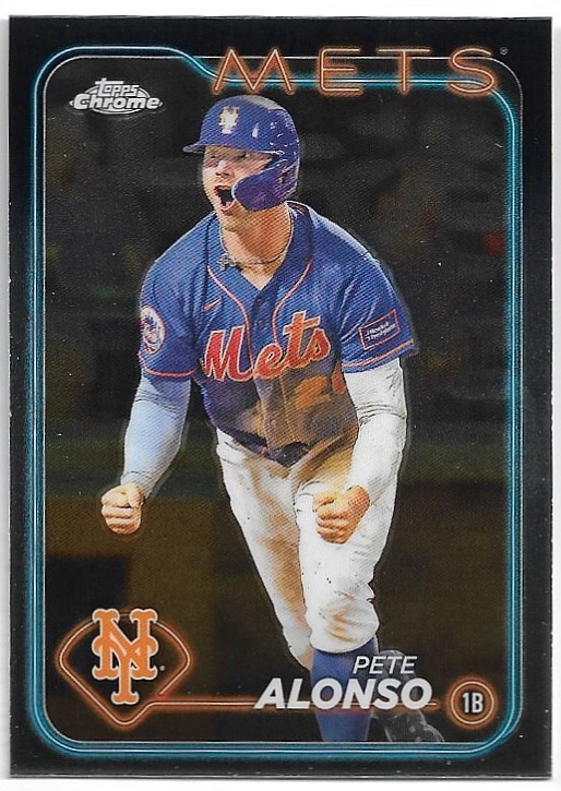 PETE ALONSO 2024 Topps Chrome Baseball