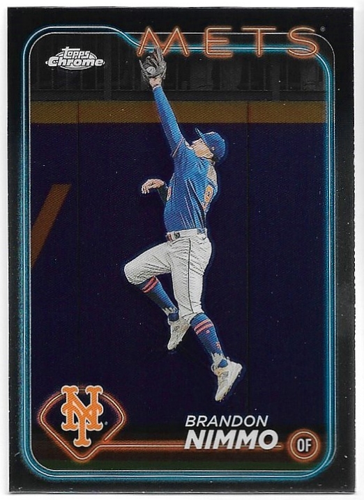 BRANDON NIMMO 2024 Topps Chrome Baseball