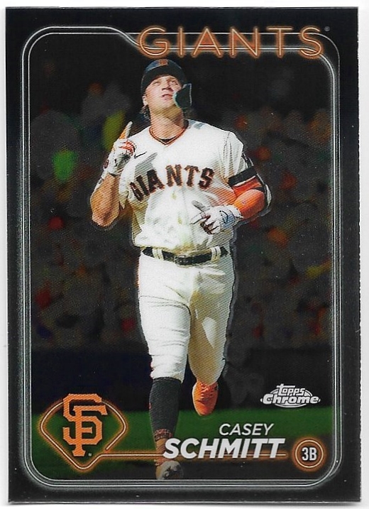 CASEY SCHMITT 2024 Topps Chrome Baseball