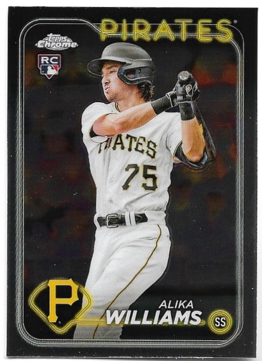 Rookie ALIKA WILLIAMS 2024 Topps Chrome Baseball