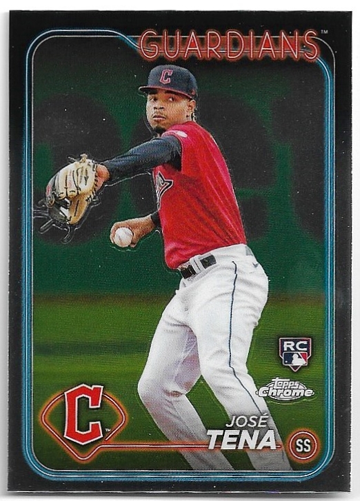 Rookie JOSE TENA 2024 Topps Chrome Baseball