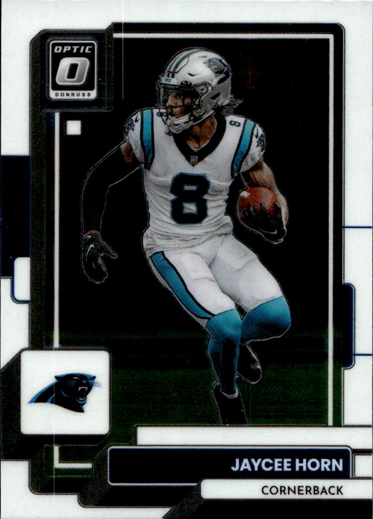 JAYCEE HORN 2022 Panini Donruss Optic Football