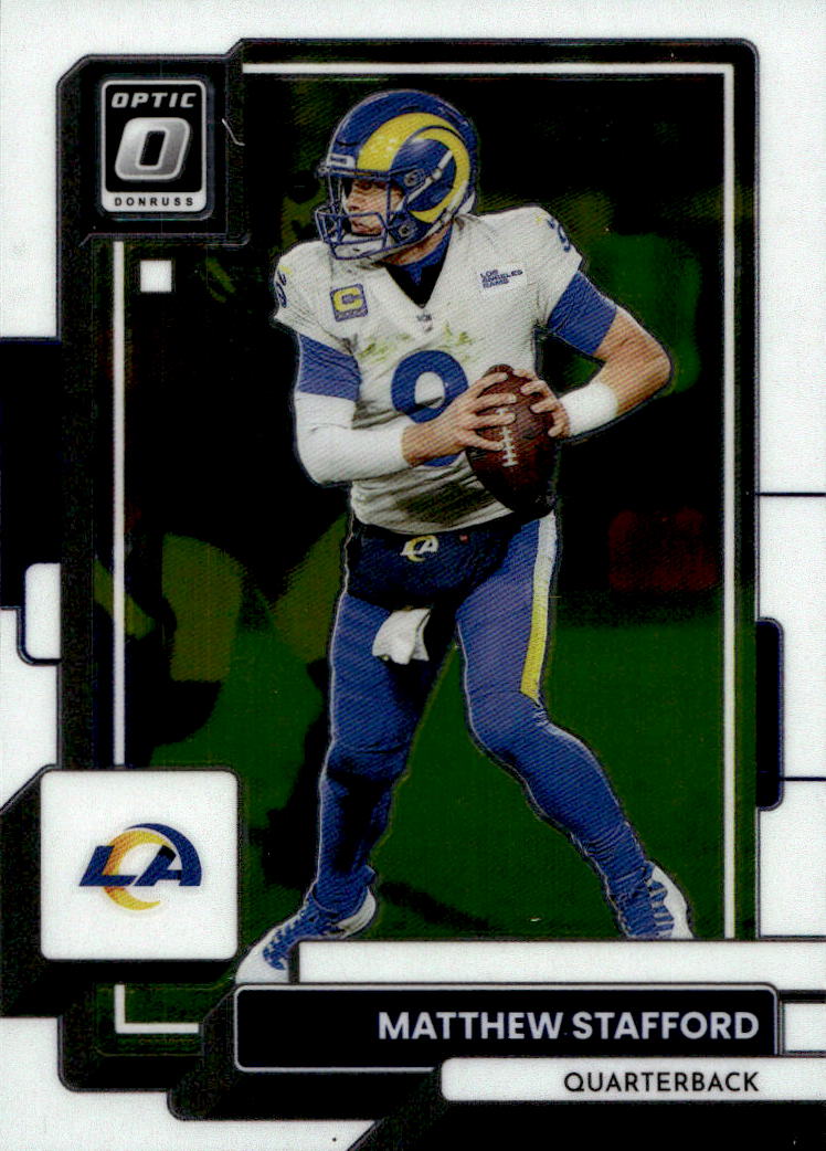 MATTHEW STAFFORD 2022 Panini Donruss Optic Football