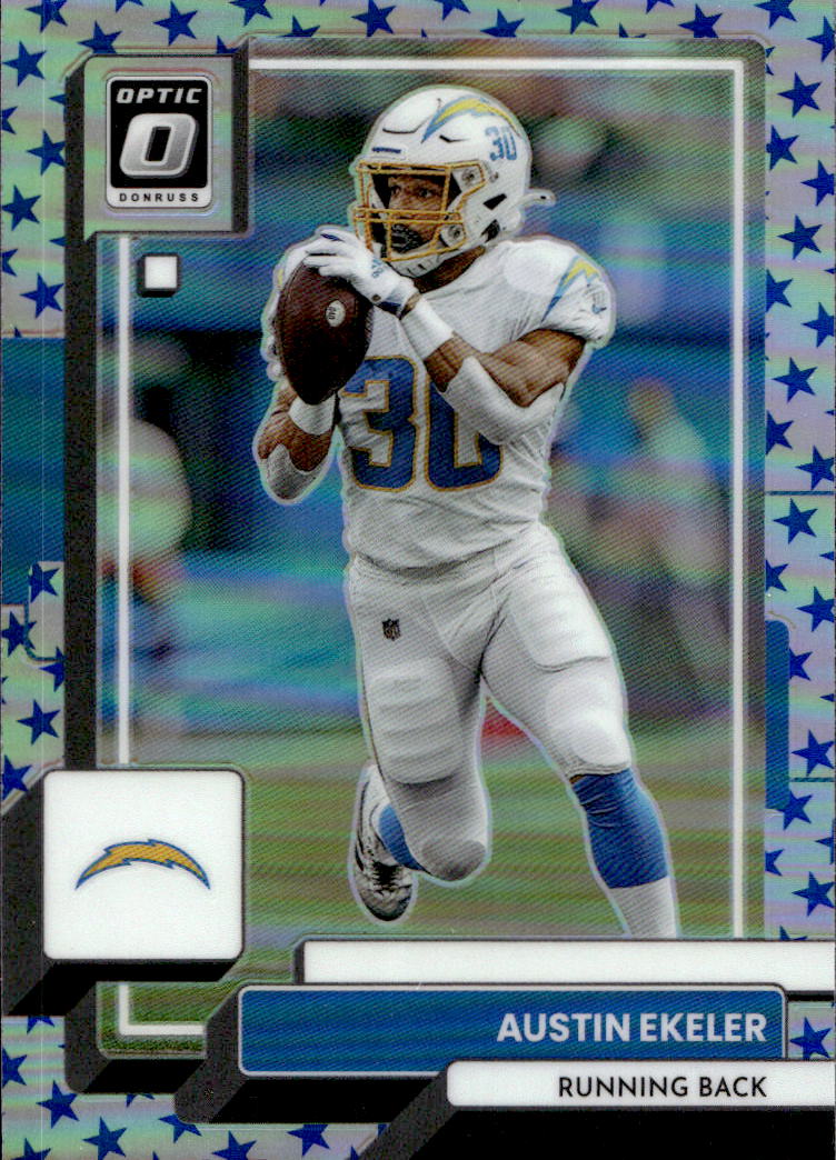 Stars Prizm AUSTIN EKELER 2022 Panini Donruss Optic Football