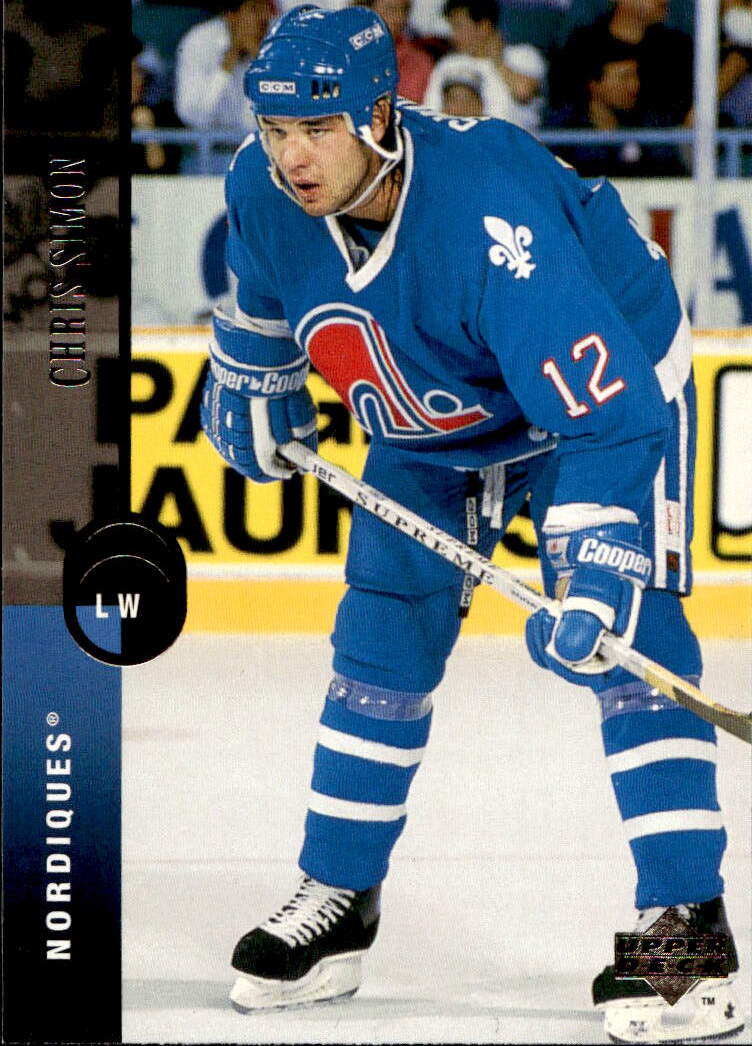 CHRIS SIMON 94-95 Upper Deck