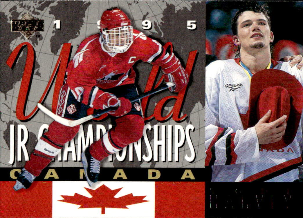 1995 World Jr. Championship TODD HARVEY 94-95 Upper Deck