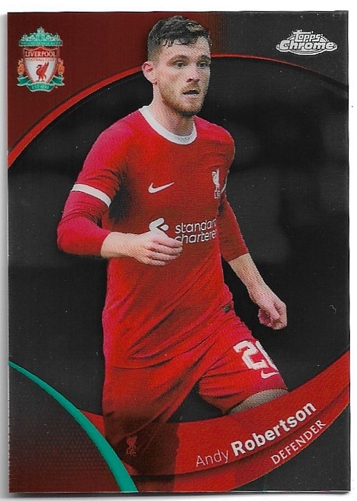 ANDY ROBERTSON 23-24 Topps Chrome Liverpool